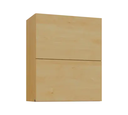 MHHVV - 6D horní skříňka, 2 výklopy, 730x600x300, javor horský